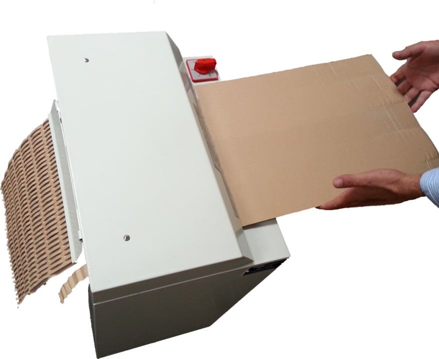 box shredder packing material